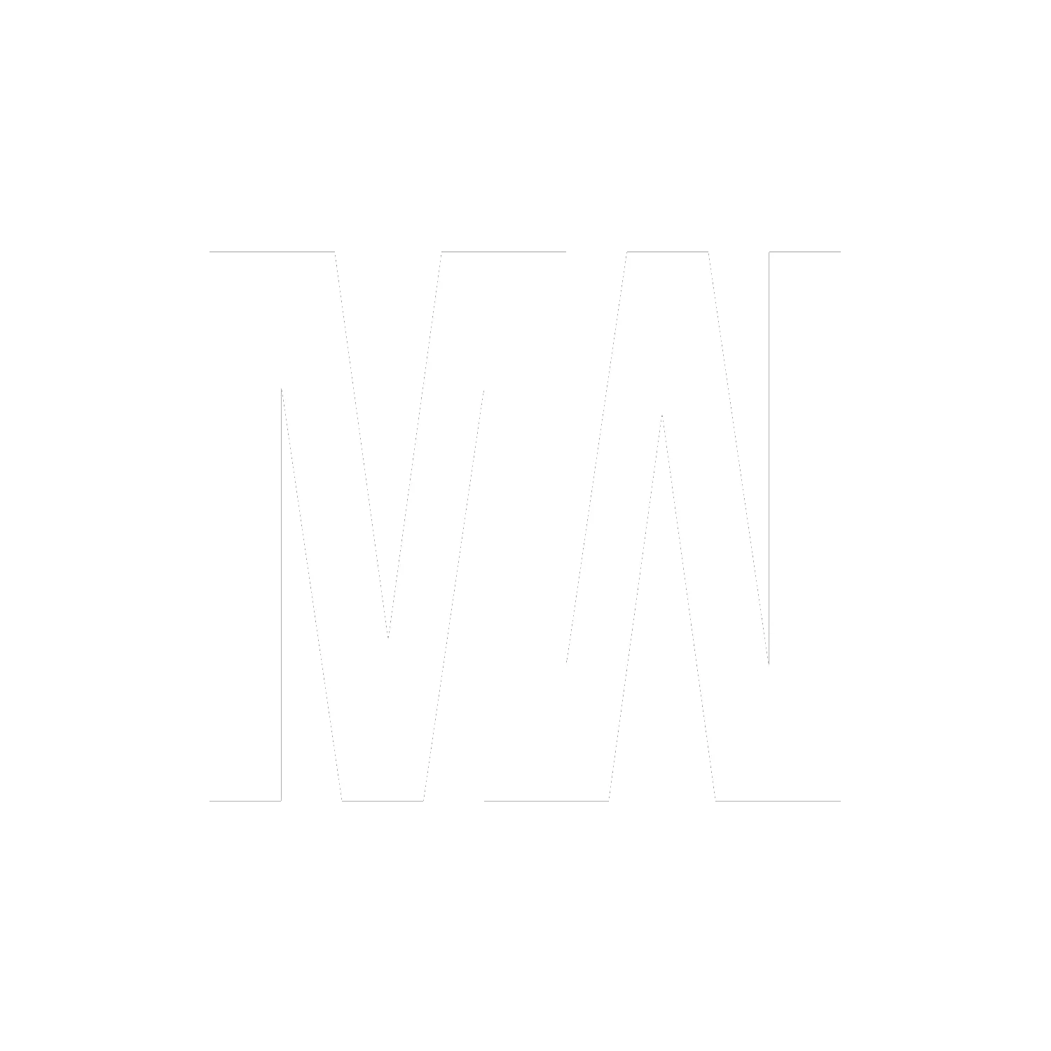 Morrow Monogram Black